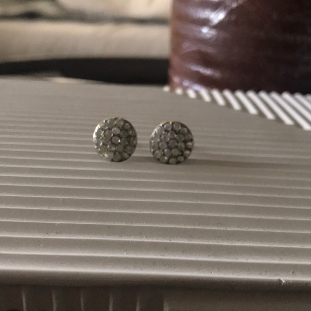 Rhinestone earrings